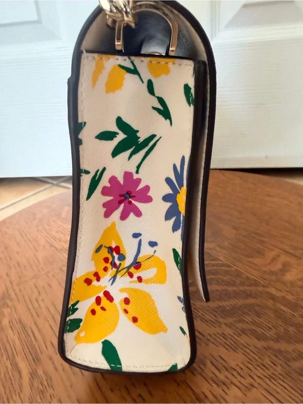 kate spade New York Carson Garden Bouquet White Floral Convertible Crossbody